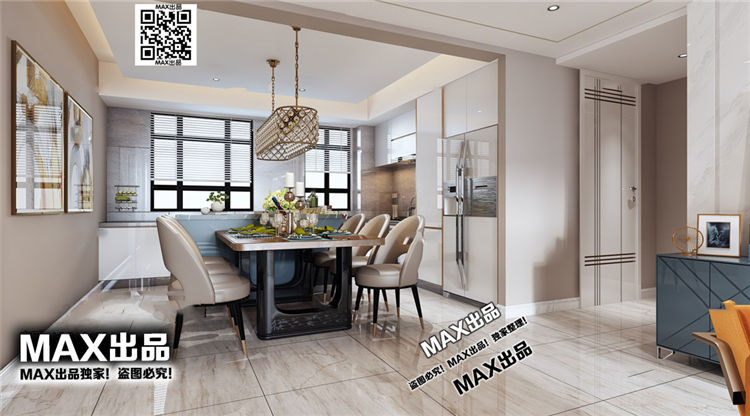 现代餐厅3Dmax模型 (10).jpg