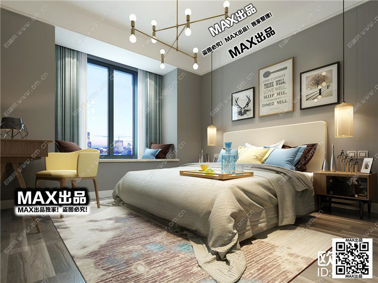 现代卧室3Dmax模型 (65).jpg