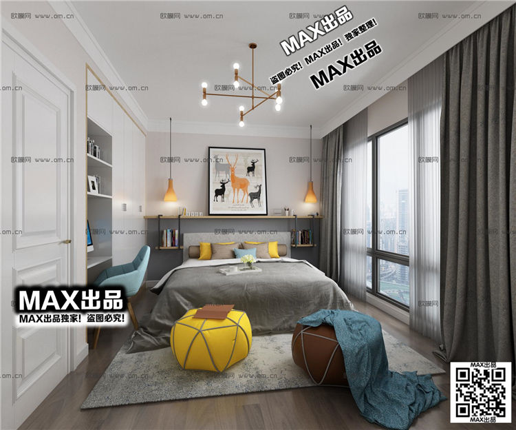 现代卧室3Dmax模型 (66).jpg