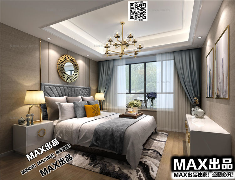 现代卧室3Dmax模型 (70).jpg
