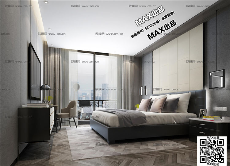 现代卧室3Dmax模型 (75).jpg