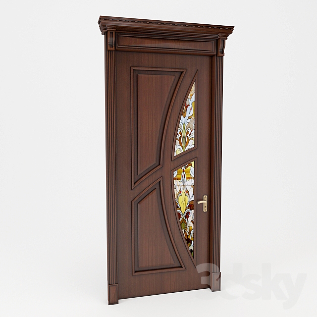 门3Dmax模型 (5).jpeg