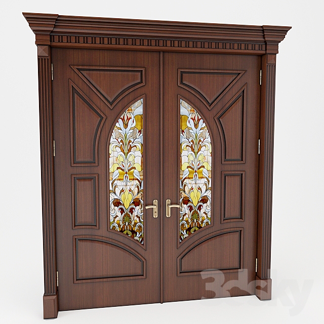 门3Dmax模型 (7).jpeg