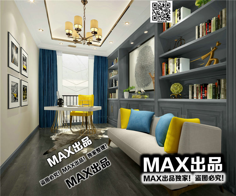 现代书房3Dmax模型 (13).jpg
