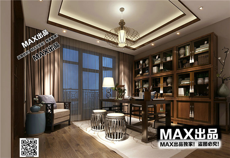 现代书房3Dmax模型 (14).jpg