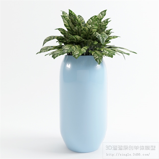 办公酒店植物3Dmax模型 (2).jpg