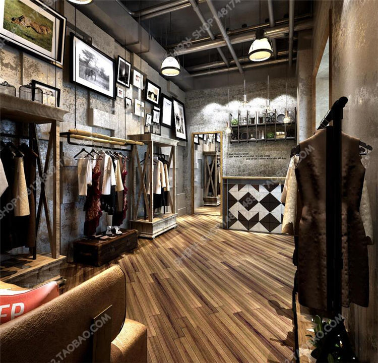 工业风服装店3d模型ID：357308.jpg