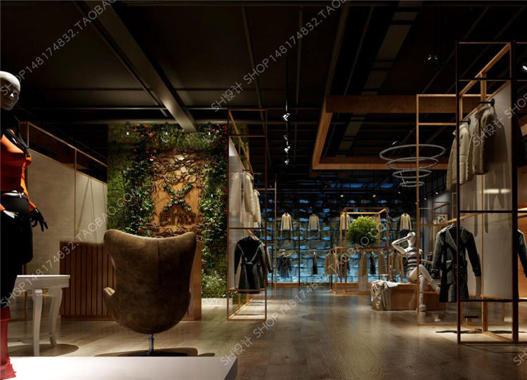 现代工业服装店3D模型ID：251637.jpg
